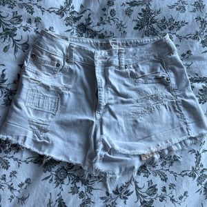 American Eagle White Shorts